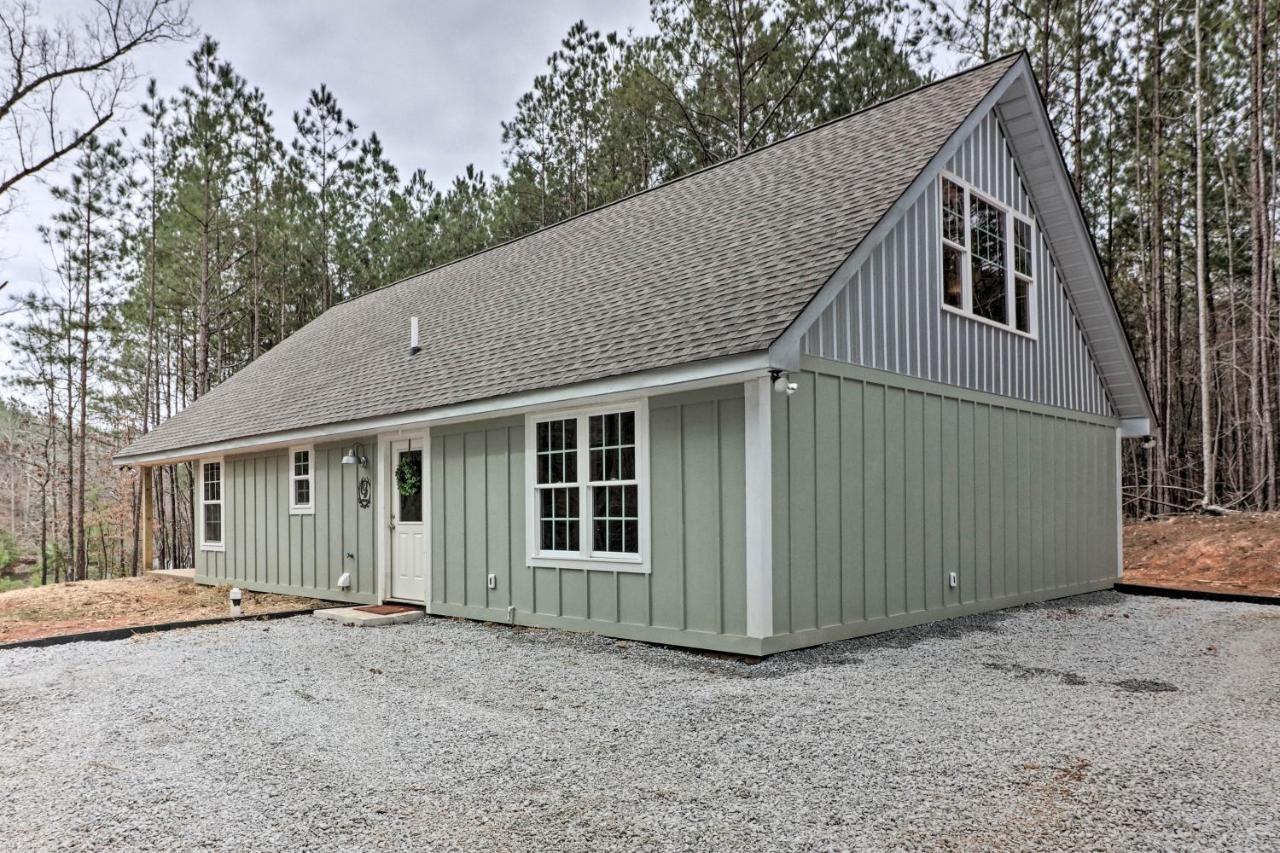 Peaceful Family Cabin On 10 Acres With Game Room! Heflin 외부 사진