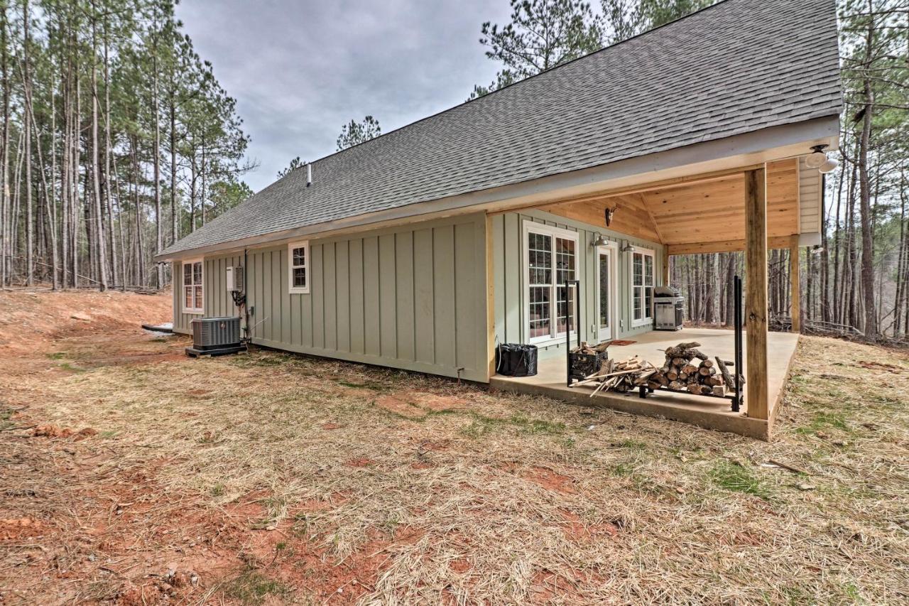 Peaceful Family Cabin On 10 Acres With Game Room! Heflin 외부 사진