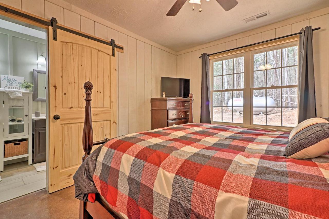 Peaceful Family Cabin On 10 Acres With Game Room! Heflin 외부 사진
